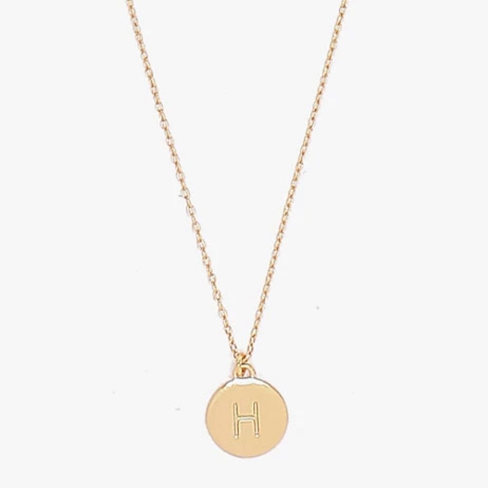 $48 Kate Spade initial H mini pendant